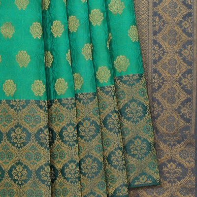 Gorgeous Silk Sea Green Saree