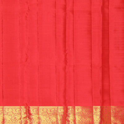 Kanchipattu Brocade Brown Saree