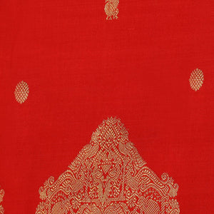 Gorgeous Traditional Charm Red Saree