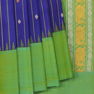 Gadwal Silk Purple Saree