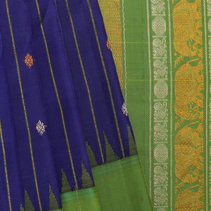 Gadwal Silk Purple Saree