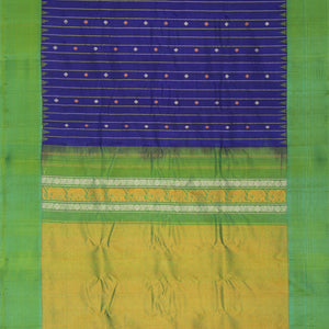 Gadwal Silk Purple Saree