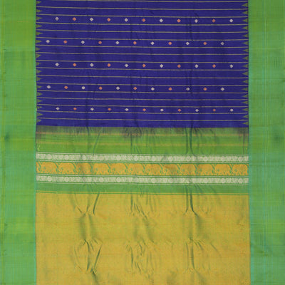 Gadwal Silk Purple Saree