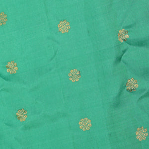 Gadwal Sea Green Saree
