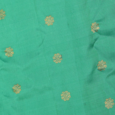 Gadwal Sea Green Saree