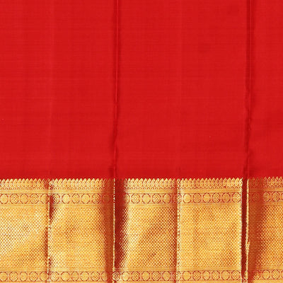 Kanchipattu Bottle Green Pavada Unstitched Set