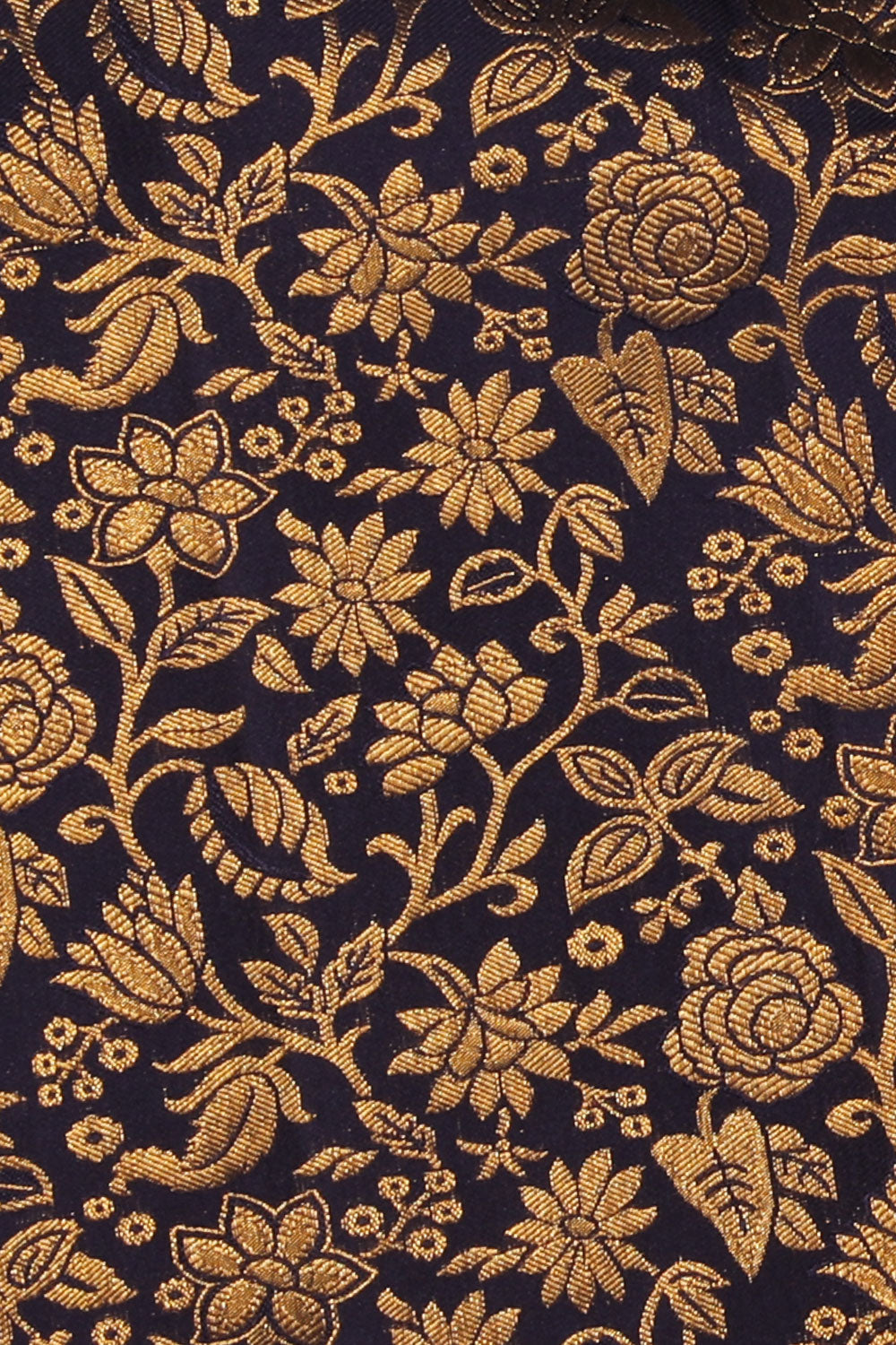 Kanchi Silk Indigo Blue Saree
