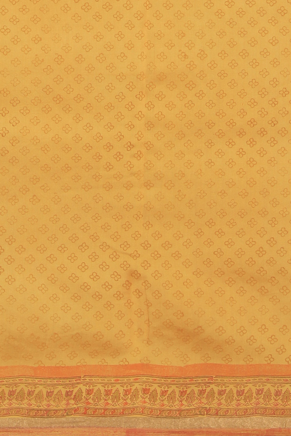 Georgette Yellow Saree
