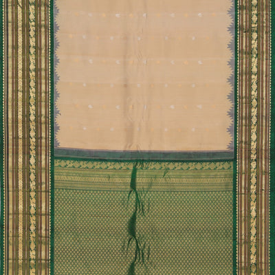 Gadwal Silk Beige Saree