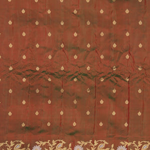 Gadwal Silk Mustard Saree