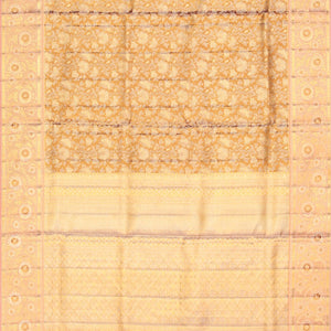 Kanchipattu Brocade Gold Saree