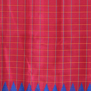 Gadwal Silk Pink Saree