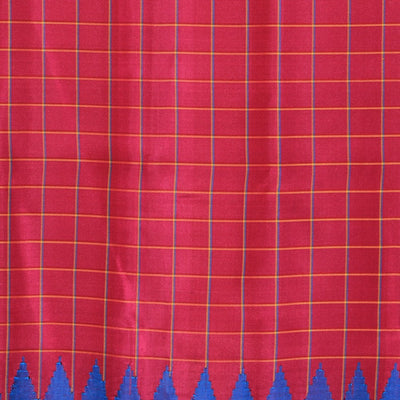 Gadwal Silk Pink Saree