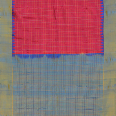 Gadwal Silk Pink Saree