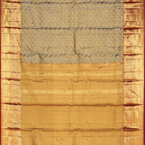 Kanchipattu Brocade Gold Saree