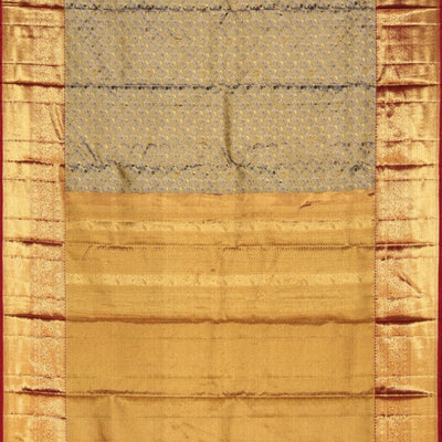 Kanchipattu Brocade Gold Saree