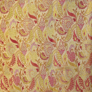 Kanchipattu Brocade Gold Saree