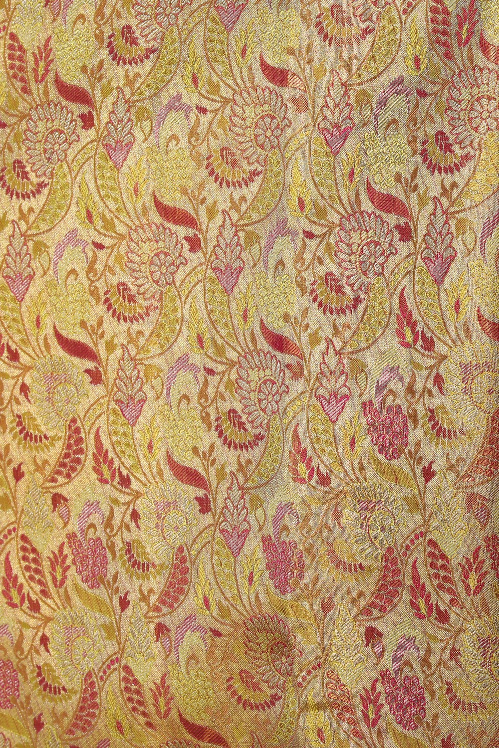 Kanchipattu Brocade Gold Saree