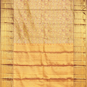 Kanchipattu Brocade Gold Saree