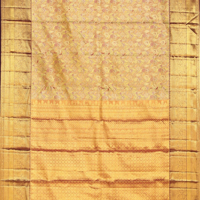 Kanchipattu Brocade Gold Saree