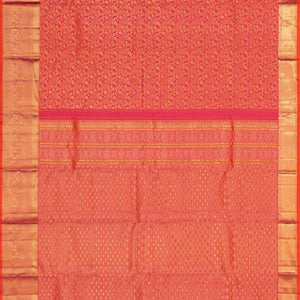 Kanchipattu Brocade Fuchsia Pink Saree