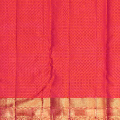 Kanchipattu Brocade Fuchsia Pink Saree