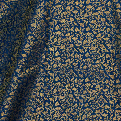 Kanchipattu Brocade Blue Saree