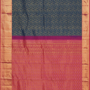 Kanchipattu Brocade Blue Saree