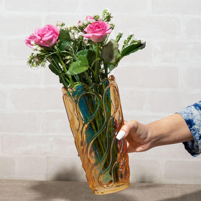 Crystal Glass Flower Vase