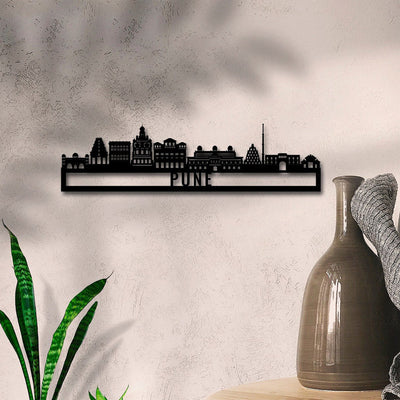 Pune Skyline Wall Hanging