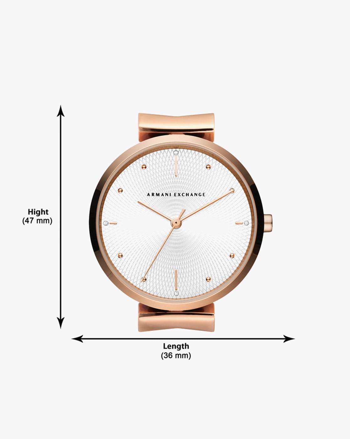 Armani Exchange Zoe White Dial Women 36mm