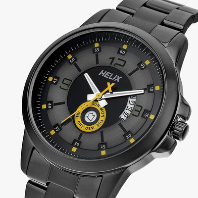 Helix Men Black Dial