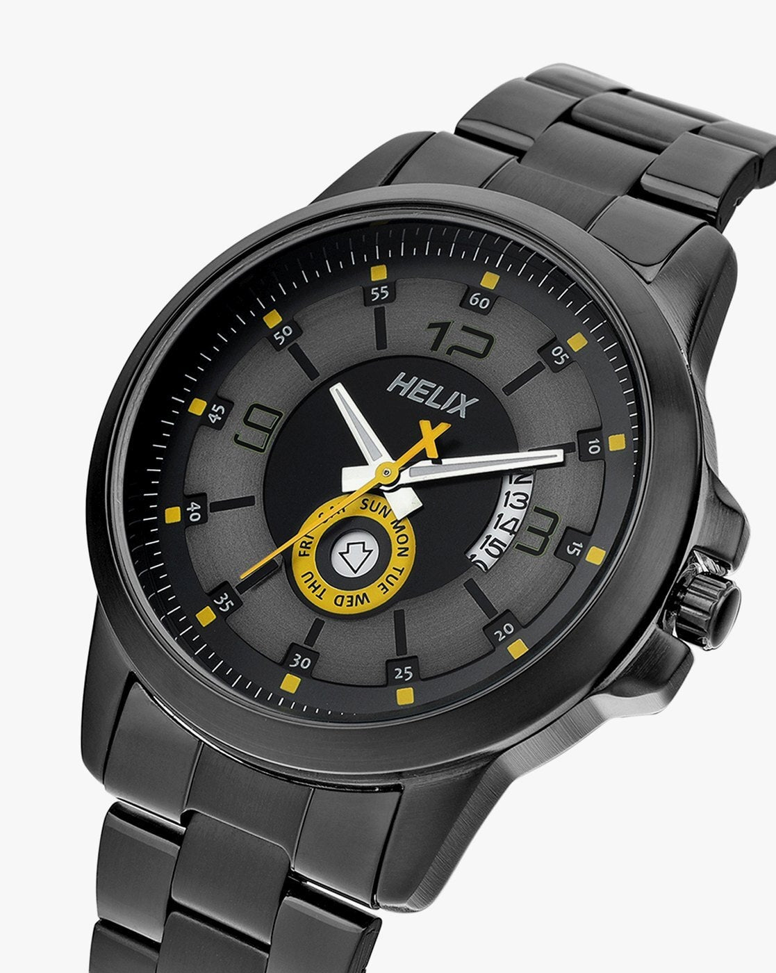 Helix Men Black Dial