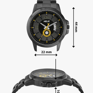 Helix Men Black Dial