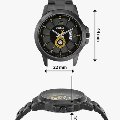 Helix Men Black Dial