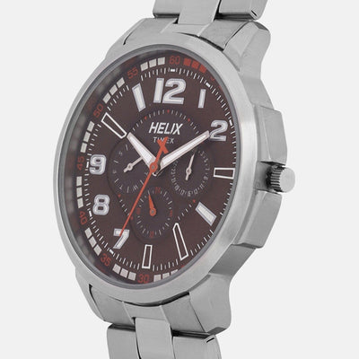 Helix Men Brown Dial