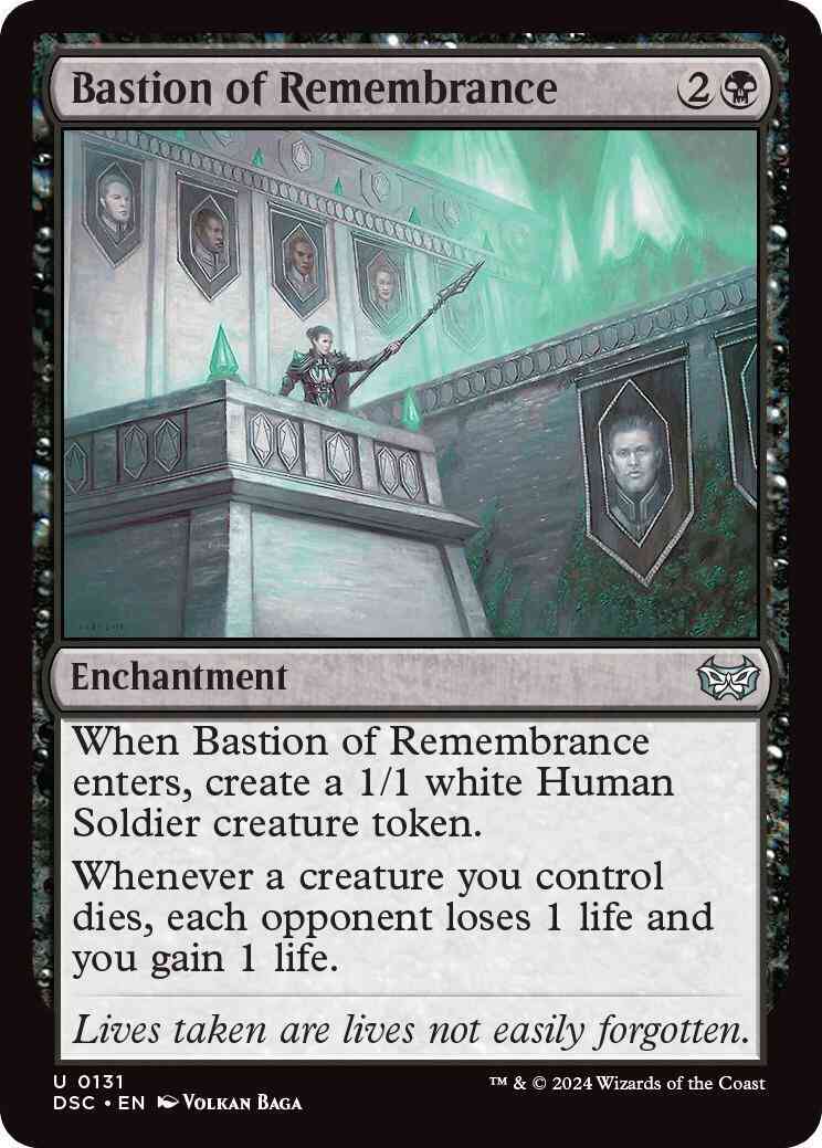 Bastion of Remembrance [131] [Duskmourn: House of Horror: Commander] [Non-Foil]