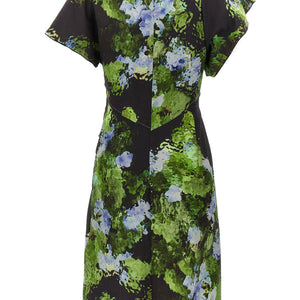 Victoria Beckham Floral Printed Dress