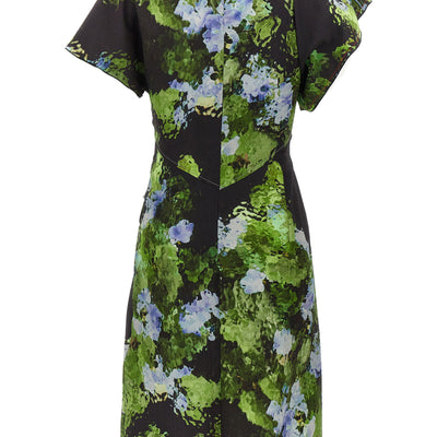 Victoria Beckham Floral Printed Dress