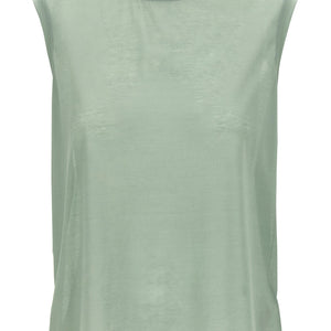 Victoria Beckham Logo Embroidery Top