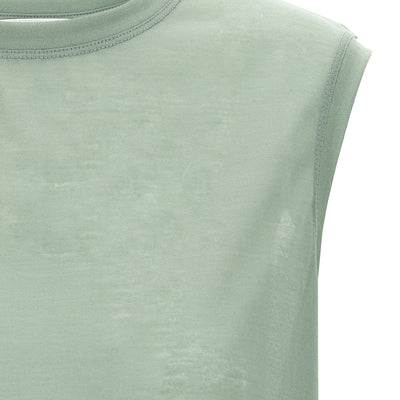 Victoria Beckham Logo Embroidery Top
