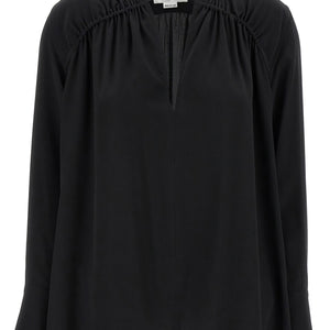 Victoria Beckham Gather Detail Tie Blouse