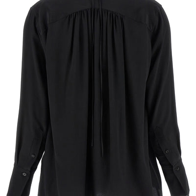 Victoria Beckham Gather Detail Tie Blouse