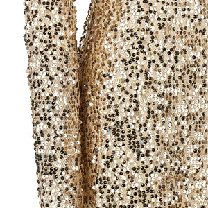 Rotate Birger Christensen Net Sequins Midi Dress