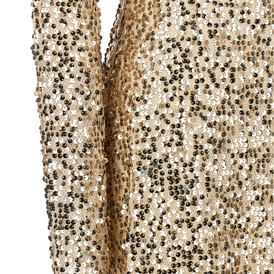 Rotate Birger Christensen Net Sequins Midi Dress