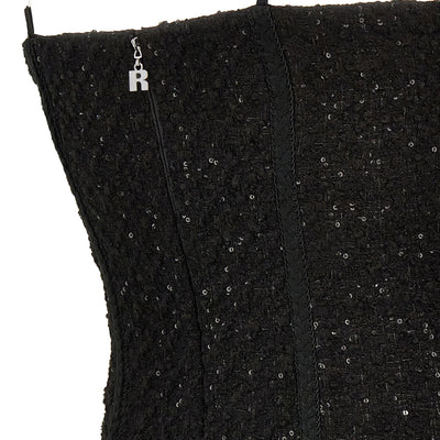 Rotate Birger Christensen Bouclé Midi Dress