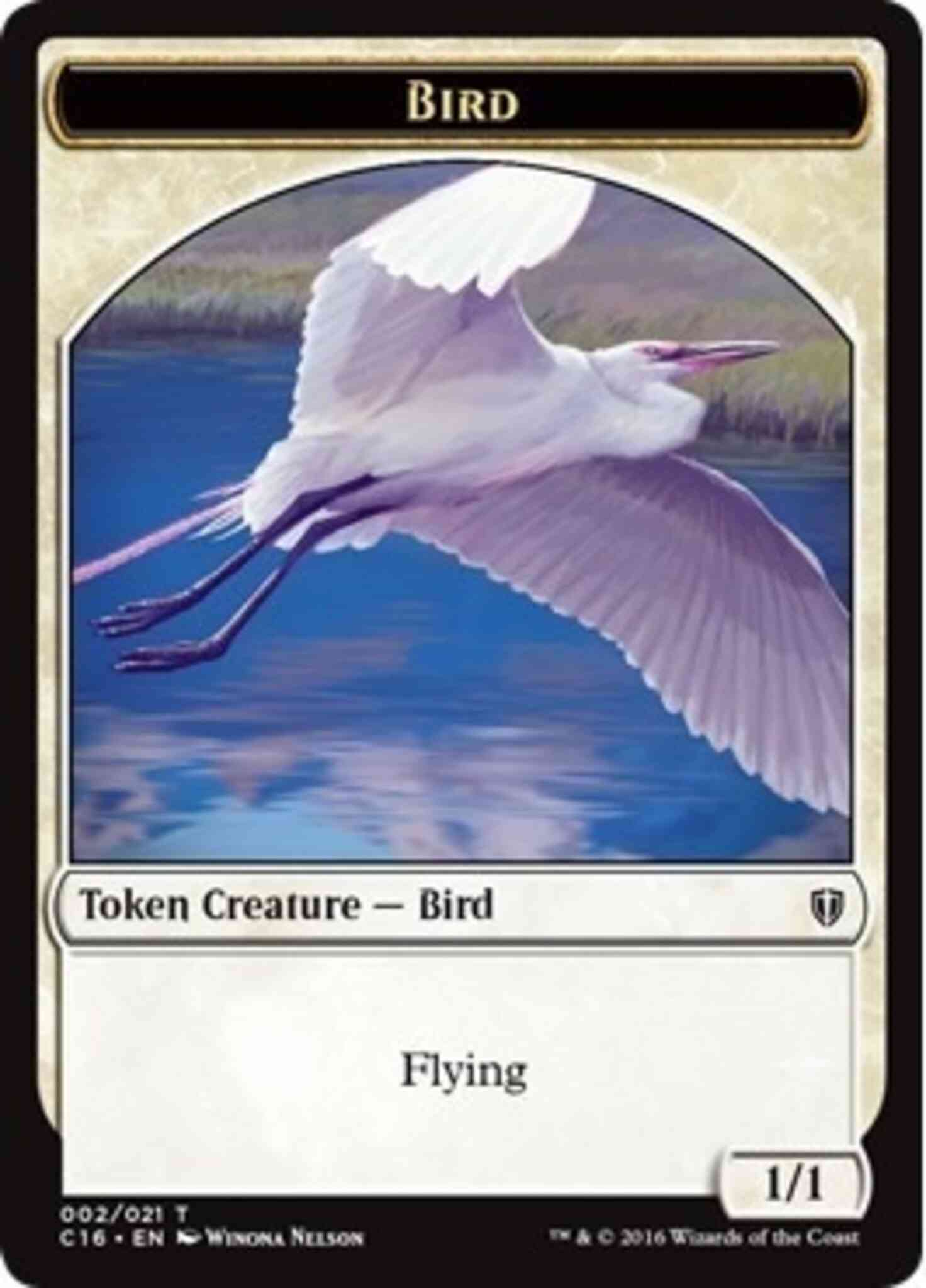 Bird Token (02) // Saproling Token (16) [Commander 2016 Tokens] [Non-Foil]