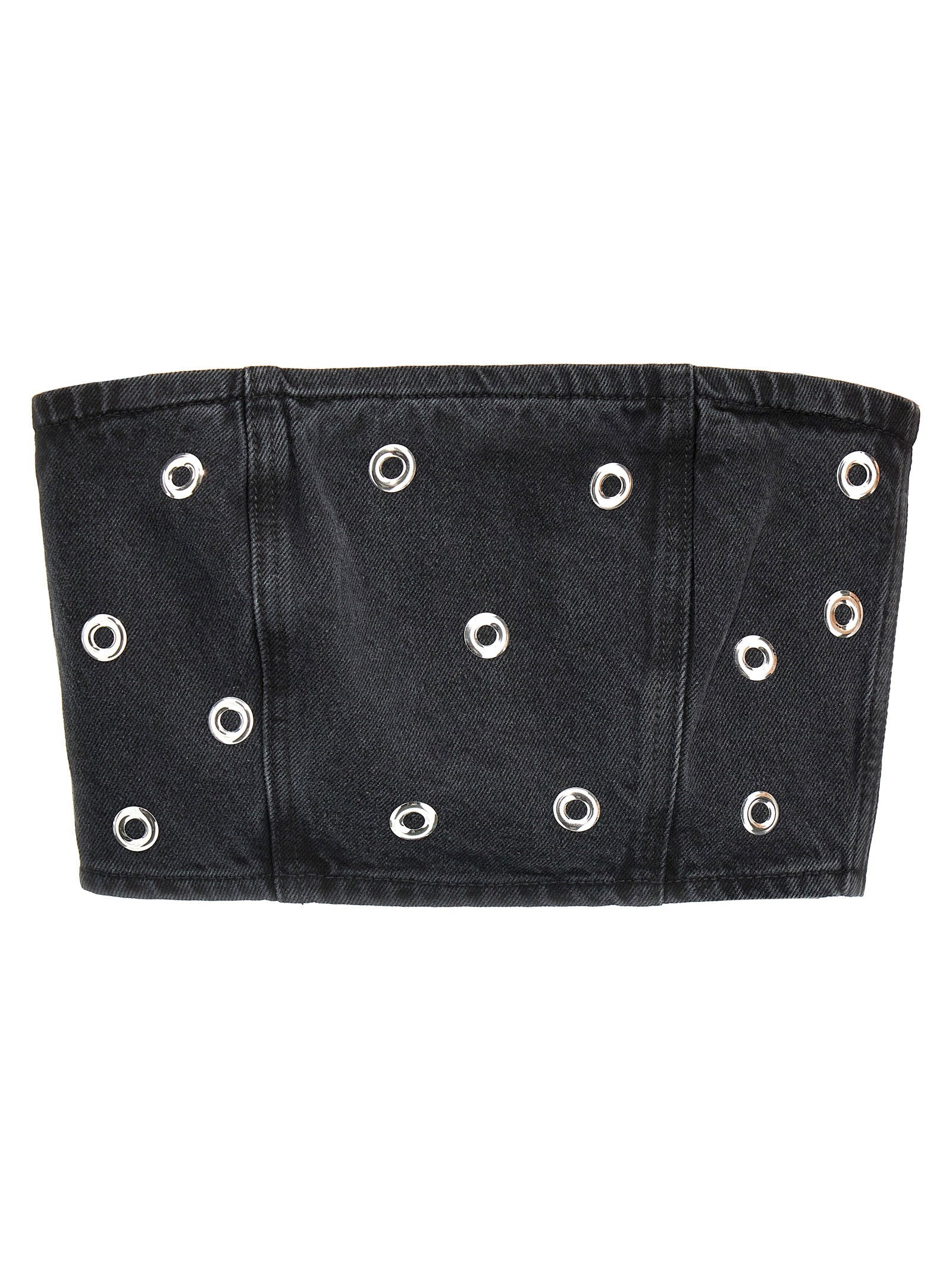 Rotate Birger Christensen Studded Denim Top