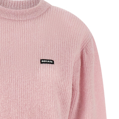 Rotate Birger Christensen Knit Puff Sweater