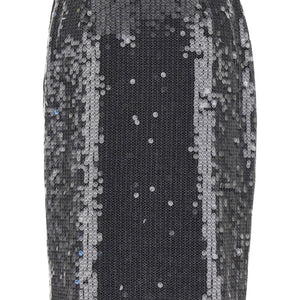 Rotate Birger Christensen Net Sequin Midi Skirt